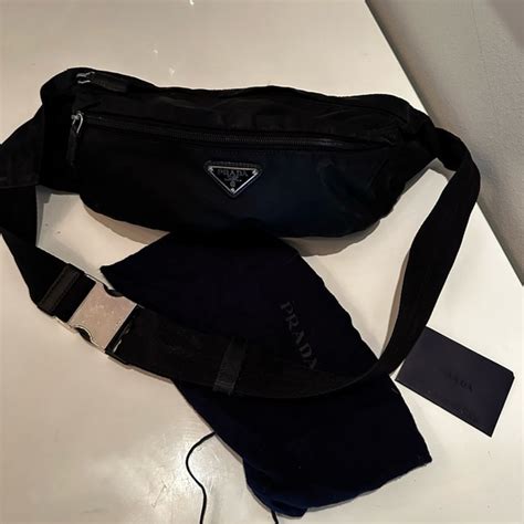 prada montagna belt bag|prada nylon waist bags.